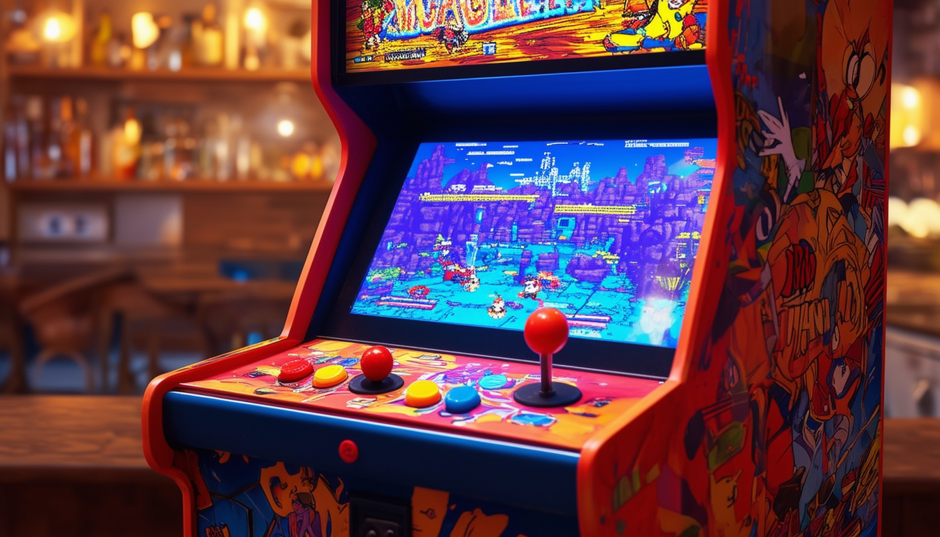 découvrez nos bartops arcade machines, des cabinets de jeux vidéo compacts et stylés qui vous ramènent à l'âge d'or des arcades. parfaits pour les passionnés de rétro gaming, ces machines sont équipées d'une multitude de jeux classiques et modernes pour des heures de divertissement à la maison. idéales pour les soirées entre amis ou en famille.