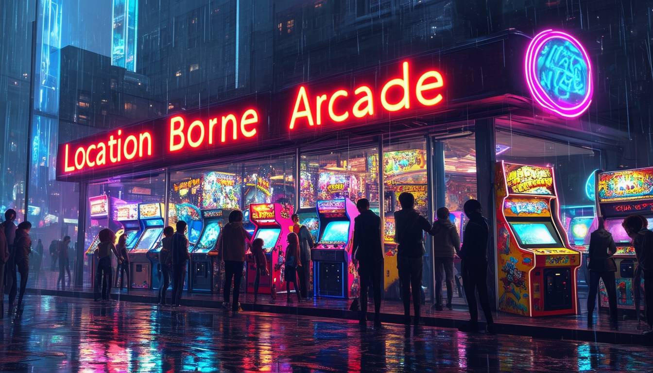 découvrez notre service de location de bornes d'arcade pour animer vos événements ! offrez à vos invités une expérience nostalgique et divertissante avec notre large sélection de jeux rétro. idéal pour les anniversaires, les fêtes d'entreprise ou tout autre rassemblement, nos bornes d'arcade sont faciles à installer et à utiliser. réservez dès maintenant et plongez dans l'univers des jeux vidéo d'antan !