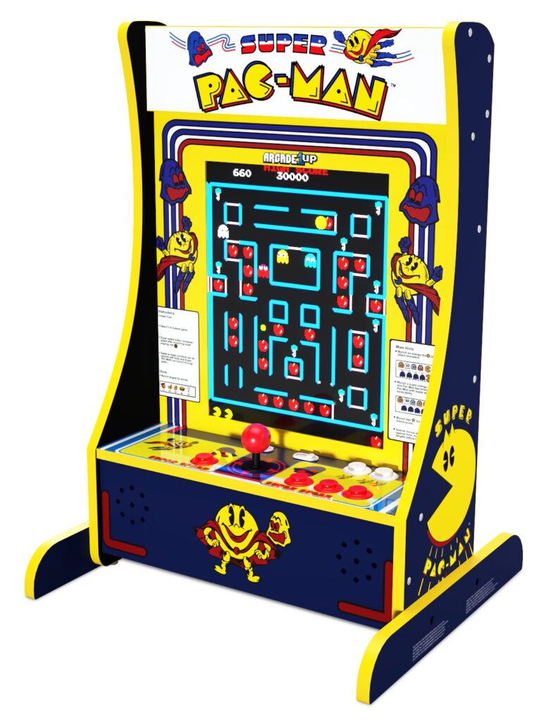 découvrez notre sélection de bornes d'arcade ms pac-man à acheter en ligne. revivez les années 80 avec ce jeu emblématique et profitez d'une expérience de jeu authentique à domicile. idéal pour les amateurs de rétro gaming et les collectionneurs !