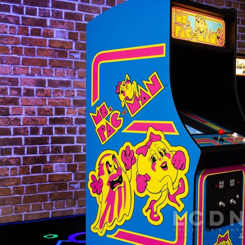 découvrez notre sélection de bornes d'arcade ms pac-man à acheter. revivez la nostalgie des années 80 avec ce jeu emblématique ! parfait pour les passionnés de jeux rétro, ces bornes apporteront une touche vintage à votre intérieur. commandez dès maintenant et amusez-vous sans fin !