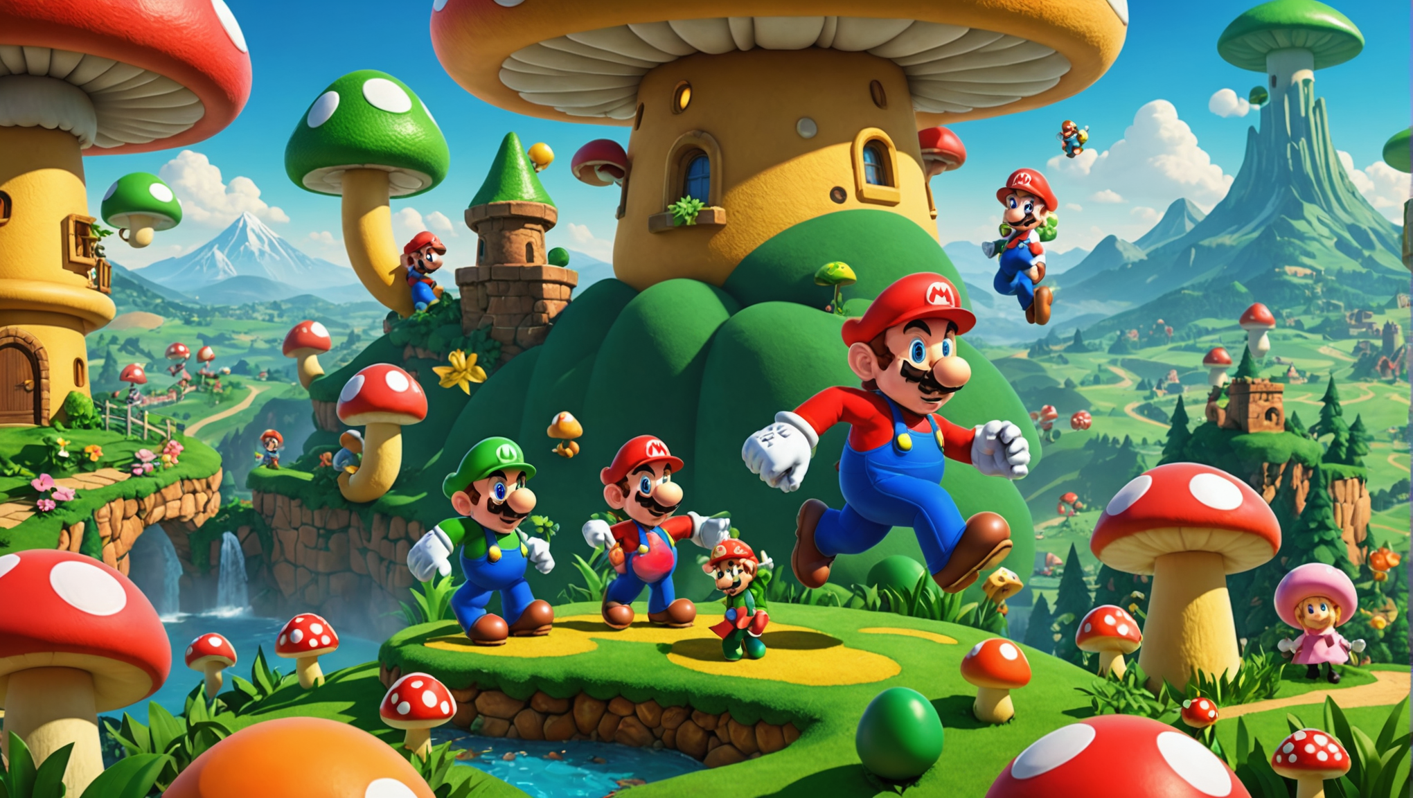 découvrez mes sprites mario remastérisés : une nouvelle vision de l'univers emblématique de nintendo. exprimez-vous sur cette revisite colorée et dynamique des personnages classiques, et partagez vos impressions sur cette fusion d'innovation et de nostalgie.