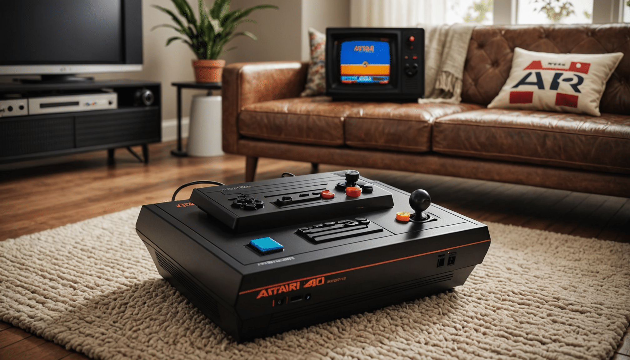 découvrez l'atari 400 mini, une console de jeux rétro qui vous fera revivre les souvenirs d'une époque légendaire. parfaite pour les amateurs de nostalgie et les nouveaux joueurs, cette mini console regorge des jeux classiques qui ont marqué l'histoire du jeu vidéo. plongez dans l'univers des pixels et redécouvrez le plaisir des jeux vintage avec une touche moderne.