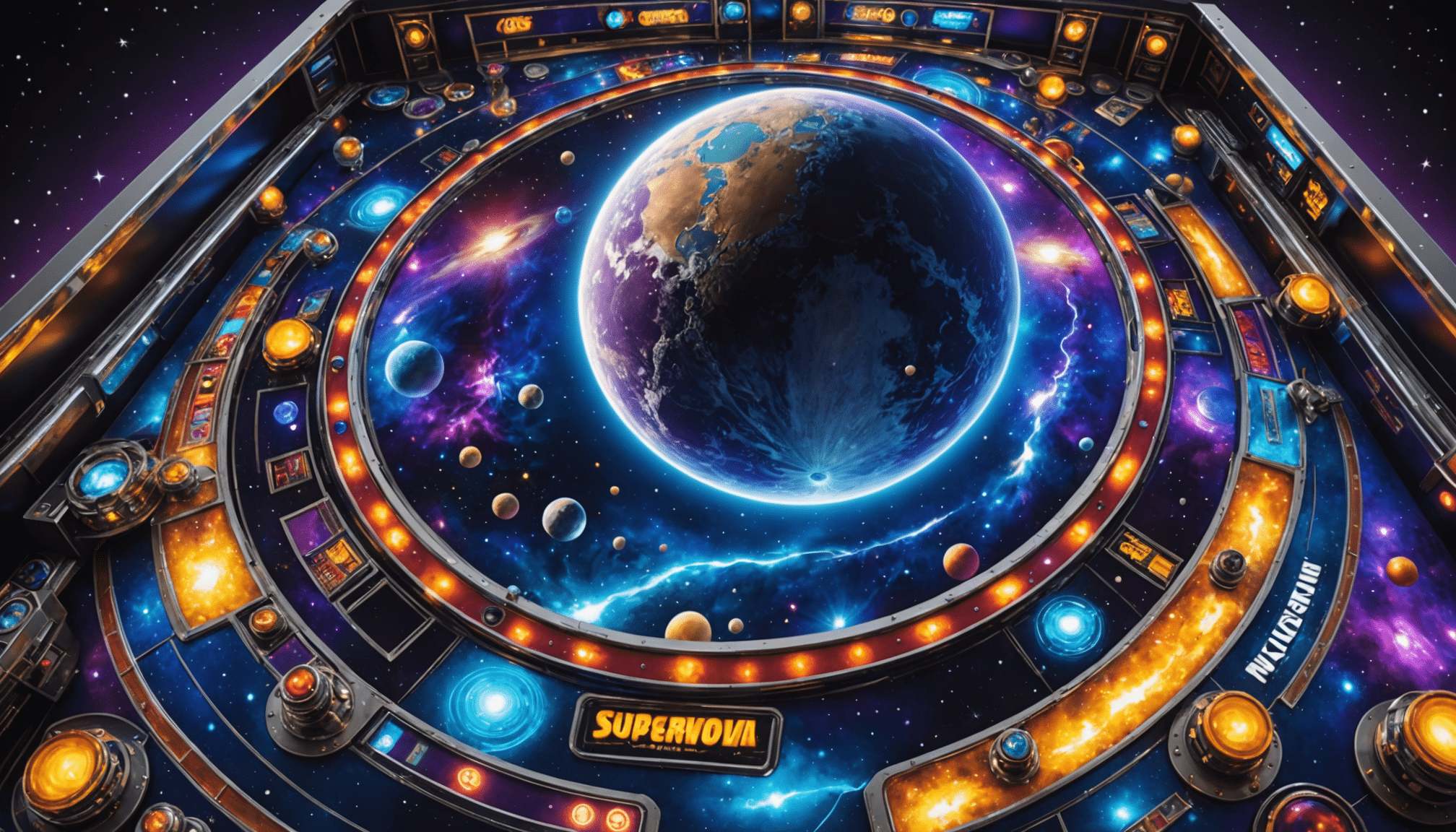 découvrez l'édition supernova de pinball moon shot, une expérience de jeu captivante qui vous fera voyager vers les étoiles. préparez-vous à vivre des sensations interstellaires avec des graphismes éblouissants et des défis palpitants. envolez-vous maintenant et atteignez de nouveaux sommets d'excitation !