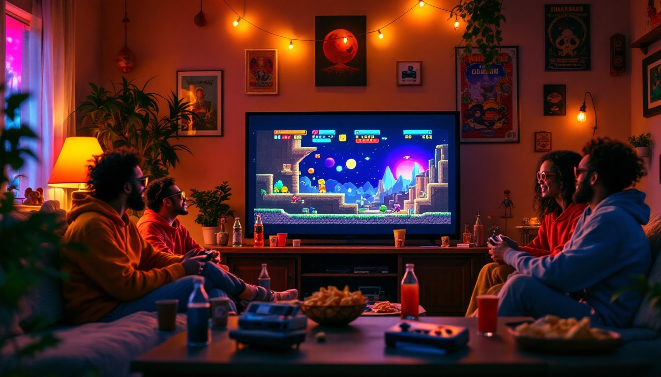 découvrez comment créer une soirée à thème inoubliable en intégrant le retrogaming. des idées de jeux rétro, des décorations nostalgiques et des recettes inspirées des années 80 et 90 pour plonger vos invités dans l'univers des jeux vidéo d'antan.