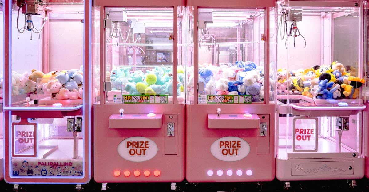 découvrez le monde fascinant des machines à griffes ! apprenez comment ces jeux d'arcade populaires fonctionnent, les astuces pour gagner des prix et plongez dans l'univers ludique des peluches et des surprises à chaque partie.