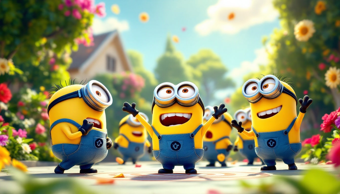 découvrez la frénésie de la livraison avec 'minions – bullseye mania' par touchmagix ! plongez dans une expérience ludique captivante avec vos personnages préférés, mêlant fun et technologie. préparez-vous à vivre des moments inoubliables en famille ou entre amis !