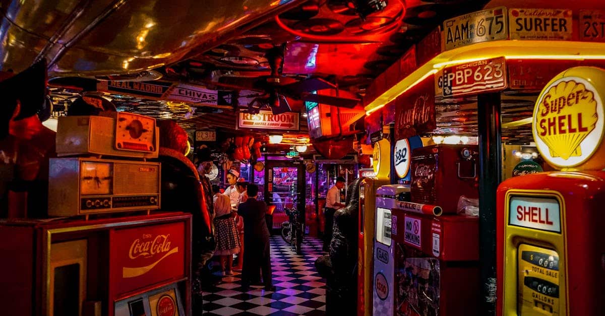 découvrez l'univers fascinant des arcades, où le divertissement et la nostalgie se rencontrent à travers une collection incroyable de jeux classiques et modernes. plongez dans l'ambiance des salles de jeux rétro et défiez vos amis sur des machines emblématiques !