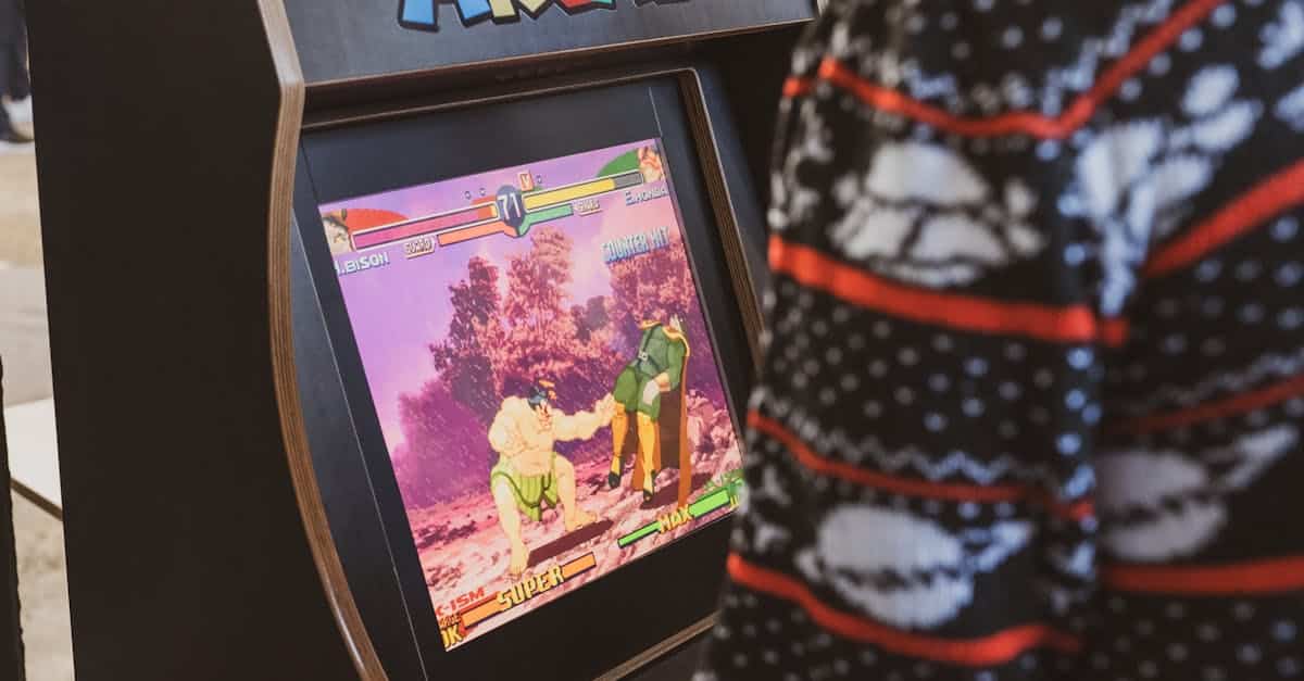 découvrez notre arcade cabinet, une véritable machine retro qui vous plonge dans l'univers des jeux vidéo classiques. parfait pour les amateurs de nostalgie et de divertissement, cet incontournable transforme votre espace en salle de jeu authentique.