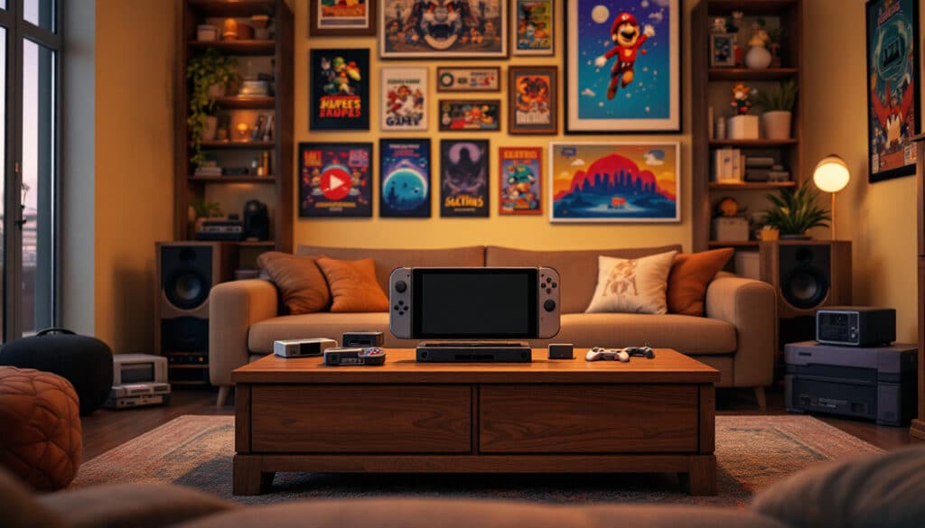 découvrez des réductions exceptionnelles sur le rétro gaming et les upscaleurs graphiques pour nintendo switch. améliorez votre expérience de jeu avec des offres inégalées sur des accessoires qui redonnent vie à vos classiques préférés tout en profitant de graphismes modernisés.